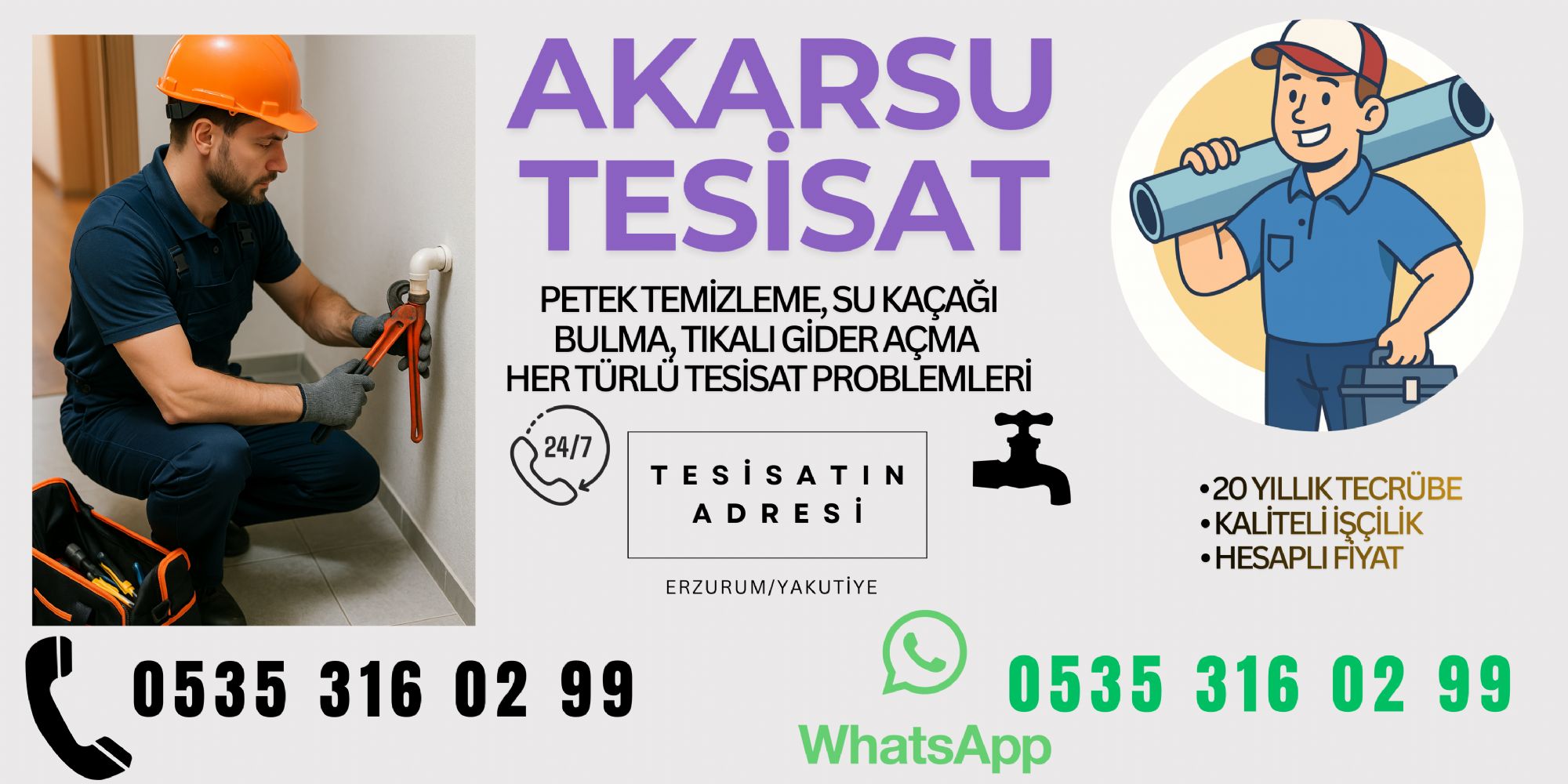 Erzurum Sıhhı Tesisat